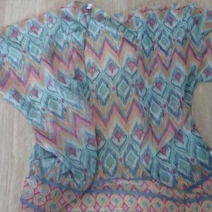 Small thing flowy bathing suit cover